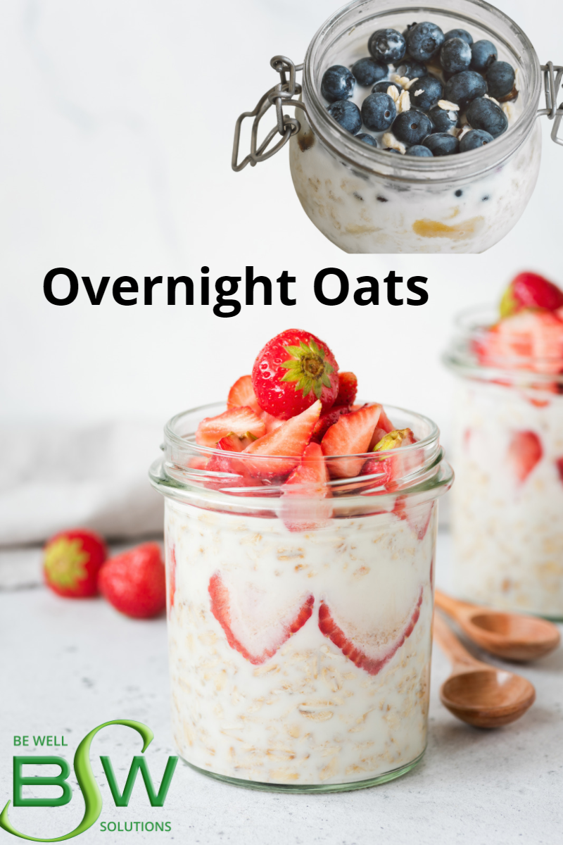 Recipe-Overnight Oats - Be Well Solutions